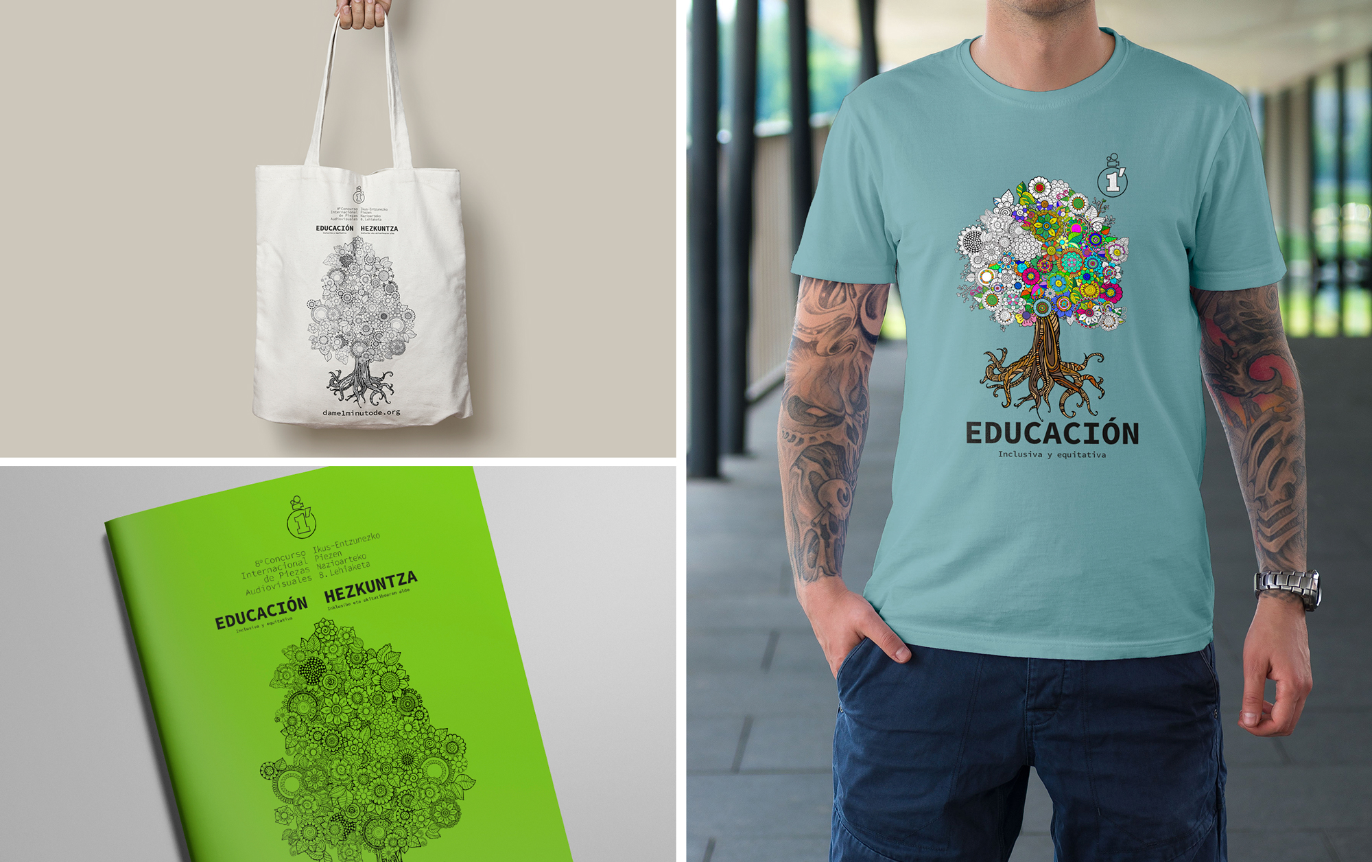 propuestas de merchandising Unesco Etxea