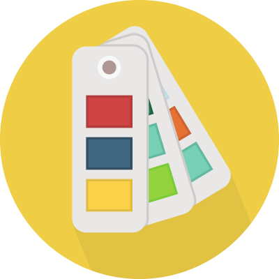 Paleta de colores corporativos